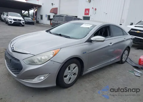 2012 Hyundai Sonata Hybrid из США, поврежденный, VIN KMHEC4A47CA031617